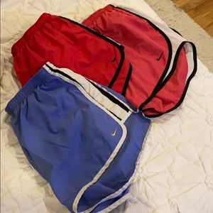 Nike work out shorts